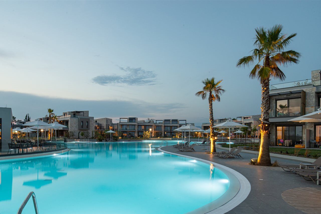 Portes Lithos Luxury Resort Nea Poteidaia Buitenkant foto