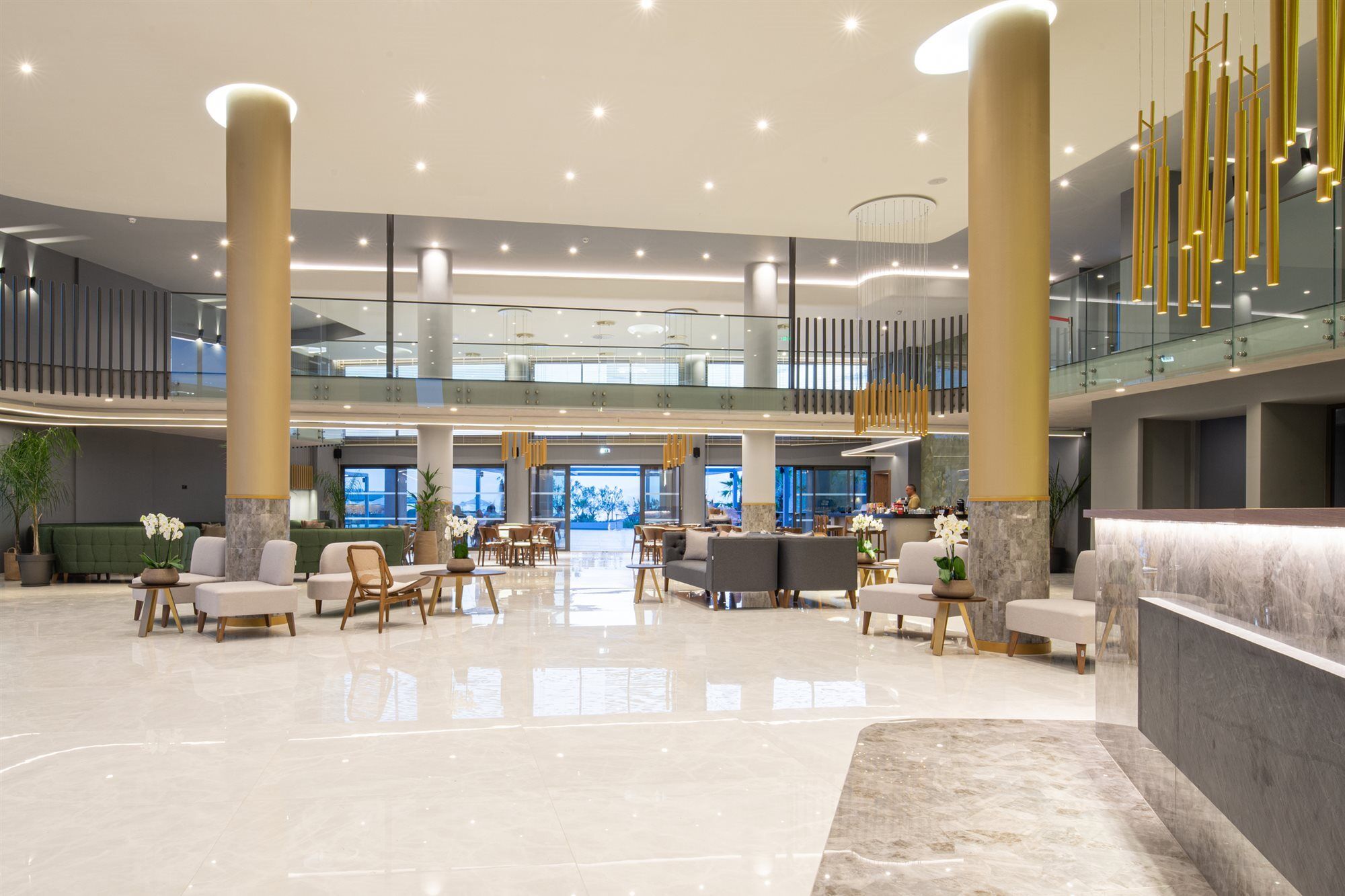 Portes Lithos Luxury Resort Nea Poteidaia Buitenkant foto